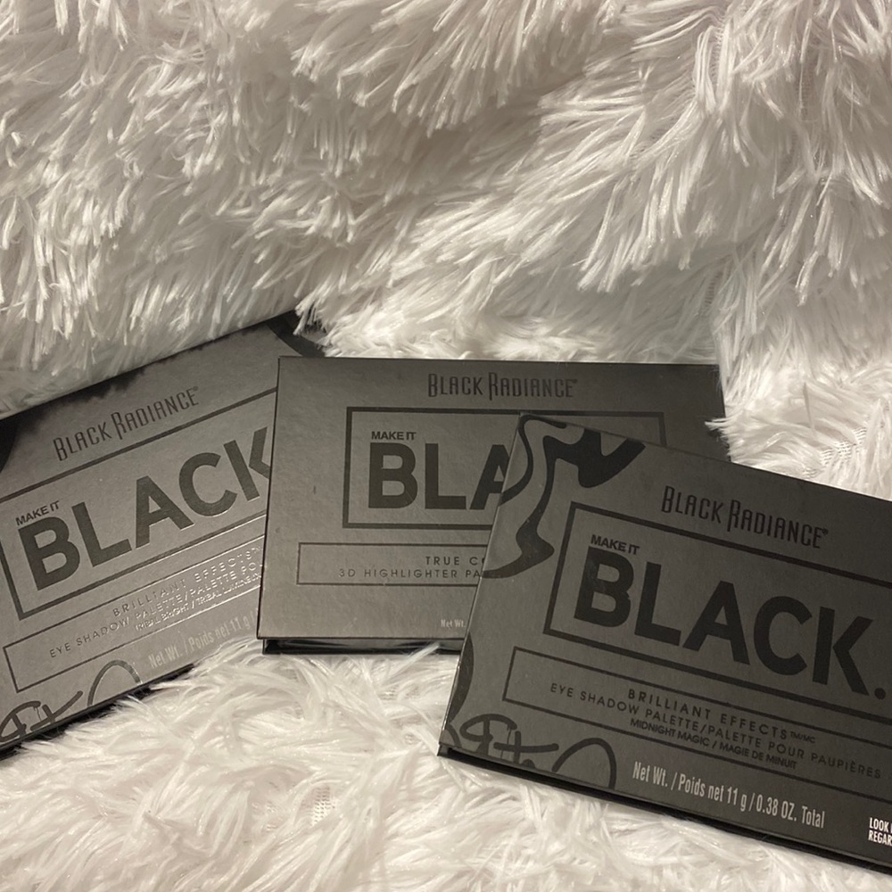 Black Radiance palette lot